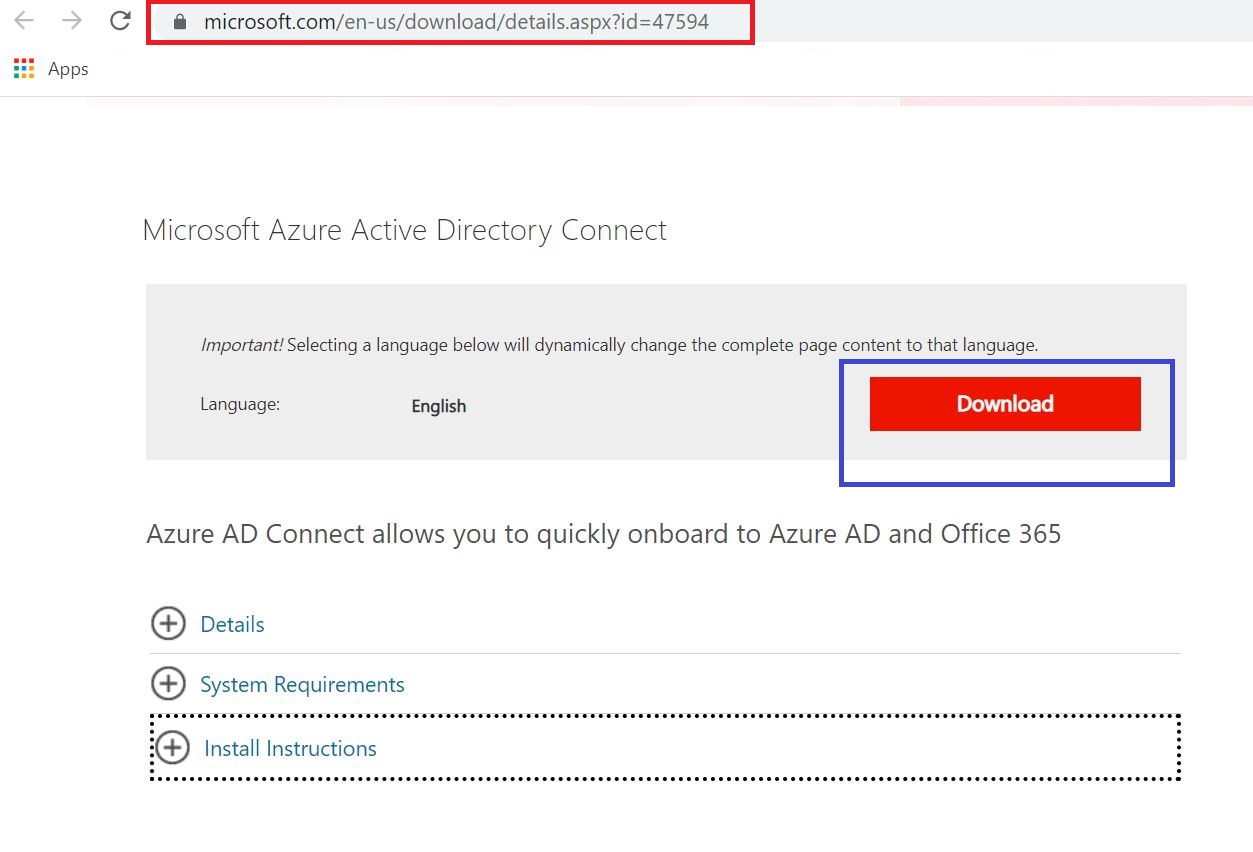 Azure Ad sync 2 download